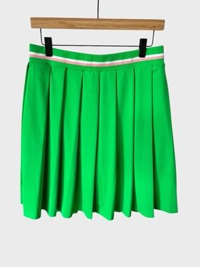 Ivy  Storehouse Pleated Green Women's Skort with Contrast Waistband